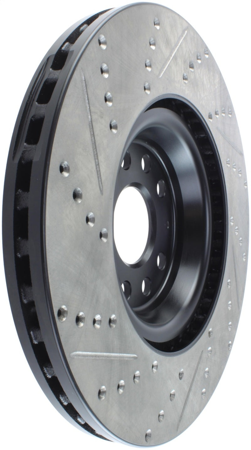 Stoptech Mk 7 - 7.5 Volkswagen Golf GTI - Slotted &amp; Drilled Sport Rotor (340MM) - Front Left - 127.33144L