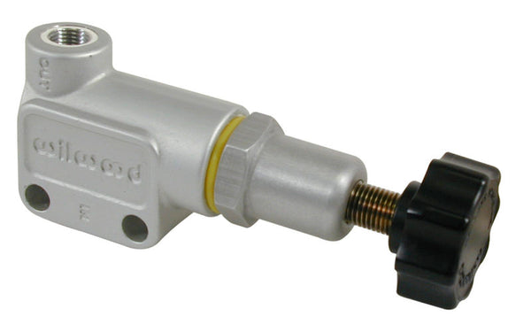 Wilwood Proportioning Valve - Knob Adjust 3/8-24 IF Inlet & Outlet - 260-10922 by Wilwood