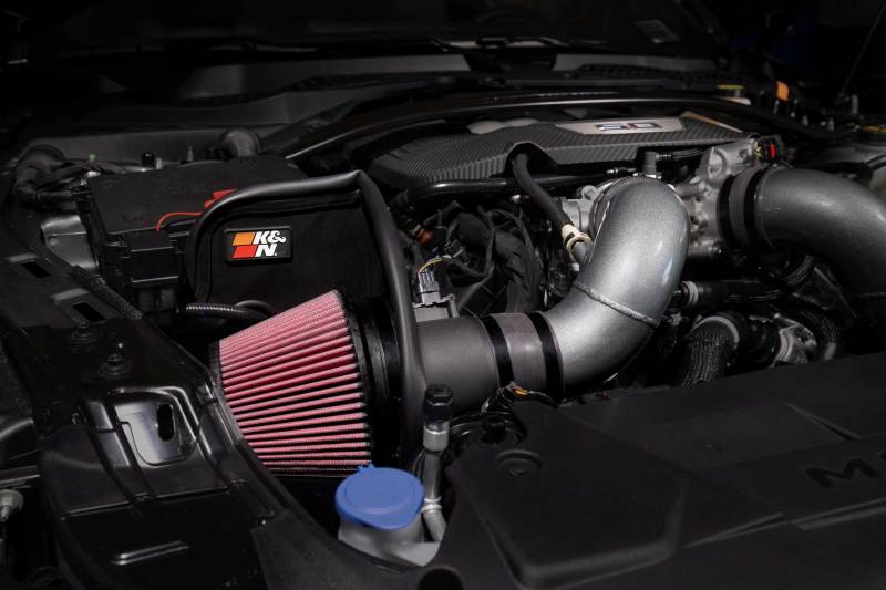 K&amp;N 2024+ Ford Mustang V8 5.0L Typhoon Performance Air Intake System - 69-3541TC