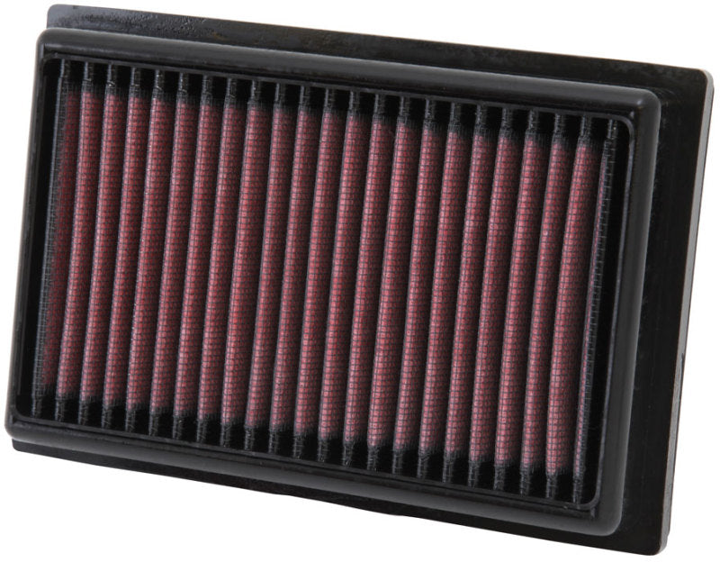 K&N Replacement Air Filter 12-13 Toyota Prius C 1.5L L4 F/I - 33-2485 for 2012-2022 Toyota Prius - front view