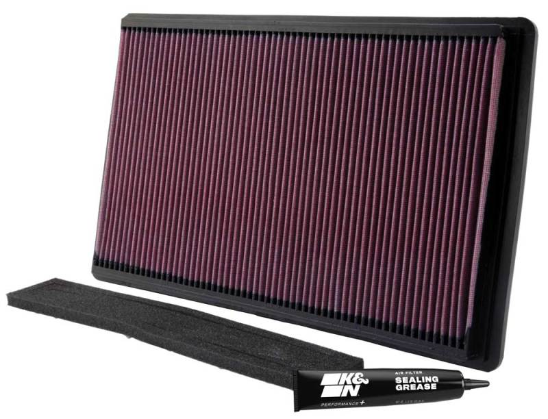 K&N Replacement Air Filter AIR FILTER, CHEV CORVETTE 5.7L 90-96, PONT FIREBIRD 5.7L 96-97 - 33-2035 for 1990-1996 Chevrolet C