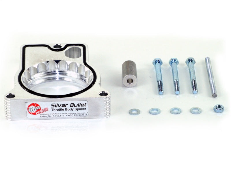 aFe Silver Bullet Throttle Body Spacers TBS GM C/K 1500/2500/3500 96-00 V8-5.0L 5.7L - 46-34005