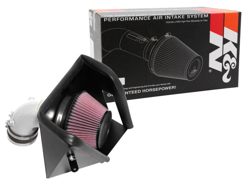 K&amp;N 2018 Kia Stinger L4-2.0L F/I Silver Typhoon Short Ram Intake - 69-5320TS