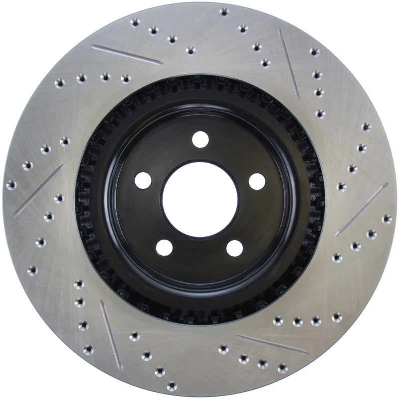 StopTech Slotted &amp; Drilled Sport Brake Rotor - 127.61089R