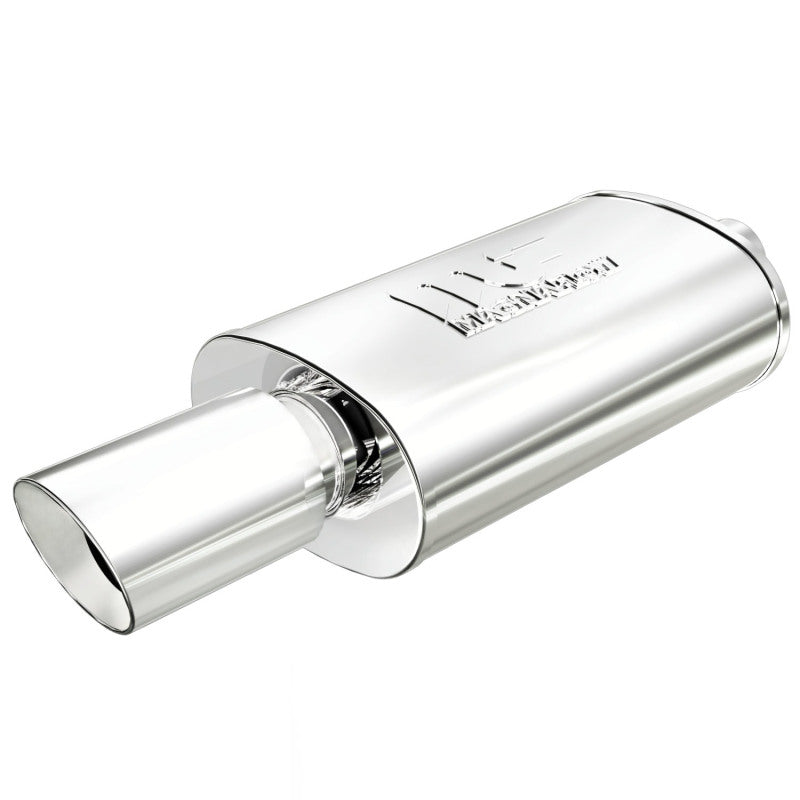 MagnaFlow Muffler W/Tip Mag SS 14X5X8 2.25/4. - 14829