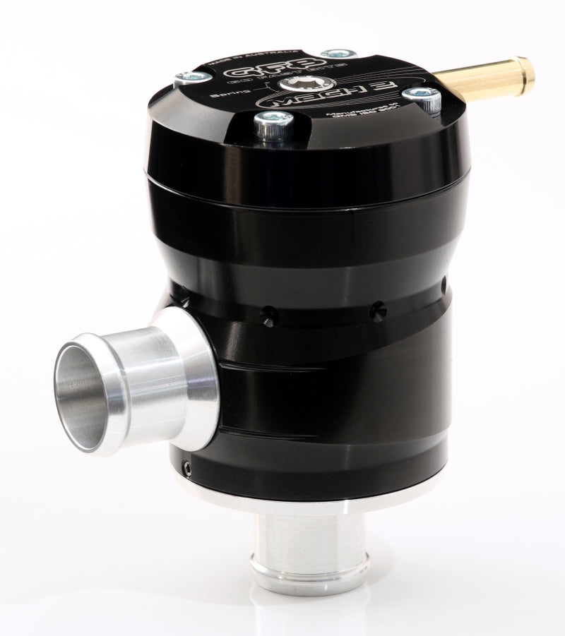 GFB Mach 2 TMS Recirculating Diverter Valve - 20mm Inlet/20mm Outlet - T9120 for 1993-1998 Toyota Supra - front view