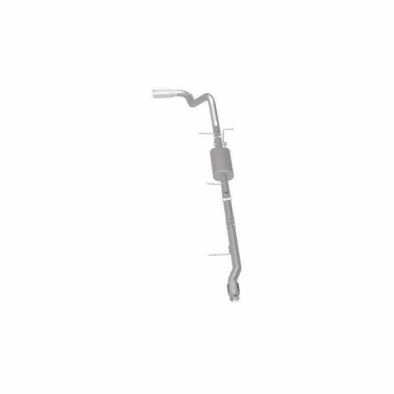 Magnaflow 14 Chevy Silverado V8 5.3L CC/EC Cab Single P/S Rear Exit Stainless Cat Back Perf Exhaust - 15267