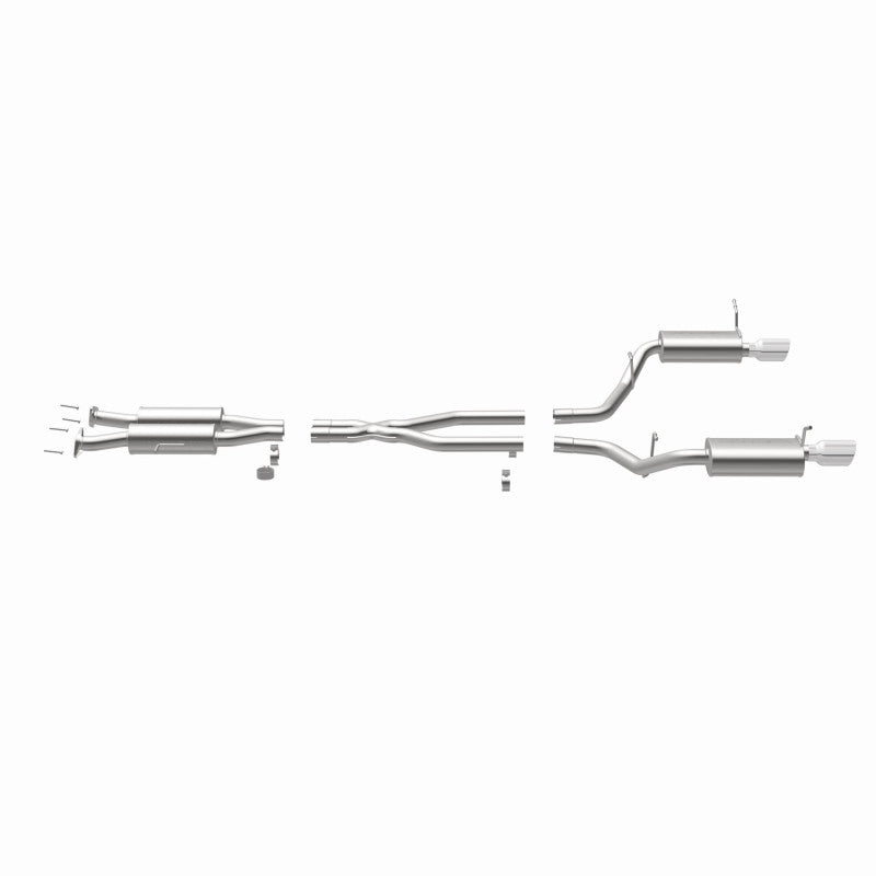MagnaFlow 11-12 Dodge Durango V8 5.7L Dual Split Rear Exit Stainless Cat Back Performance Exhaust - 15068