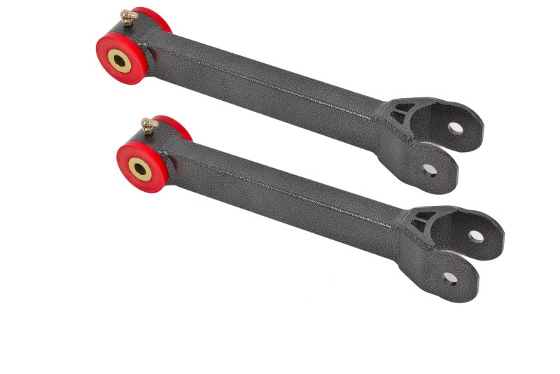 BMR 16-17 6th Gen Camaro Non-Adj. Upper Trailing Arms (Polyurethane) - Black Hammertone - UTCA058H