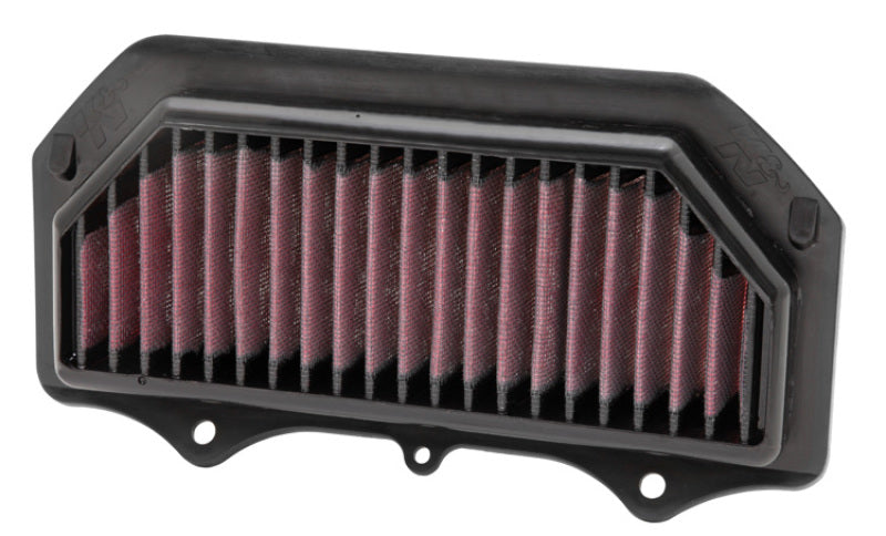 K&N 11-13 Suzuki GSXR600/GSXR750 Race Specific Air Filter - SU-7511R for 2011-2021 Suzuki GSX-R600 - front view