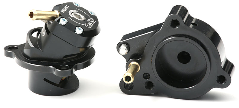 GFB DVX  D+ Diverter Valves Suits 2014+ Audi 8V S33 and MK 7 Golf R - T9659 for 2013-2020 Volkswagen GTI - angle view