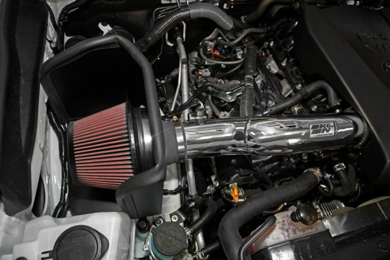 K&amp;N 2016 Toyota Tacoma 3.5L-V6 High Flow Performance Kit - 77-9039KP