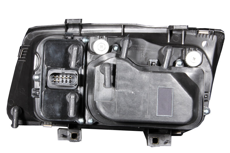 ANZO 1999-2005 Volkswagen Jetta Projector Headlights w/ Halo Black (CCFL) - 121369