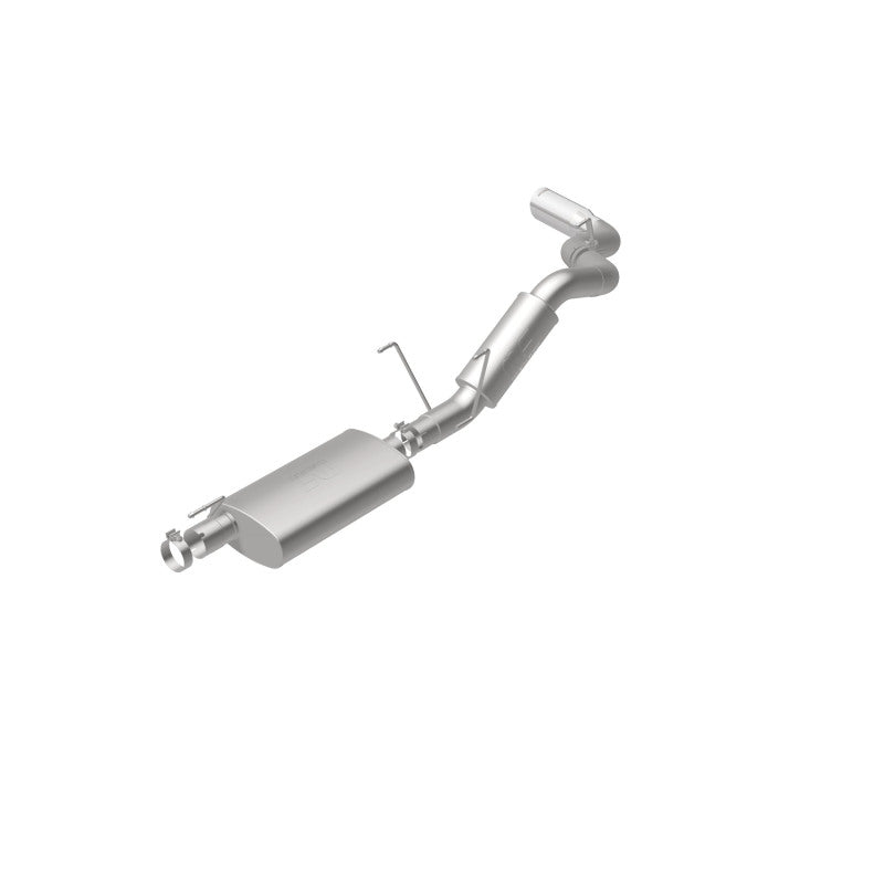 MagnaFlow Cat-Back, SS, 4in, Single Pass Side Rear Exit 5in Tip 14-15 Ram 2500 6.4L V8 CC LB/MC SB - 19200