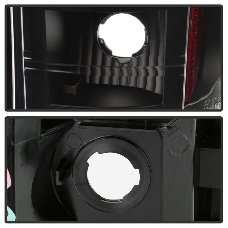 Spyder 03-06 Chevy Silverado - (Does Not Fit Stepside) LED Tail Lights - All Black ALT-YD-CS03V2-LED - 5085849