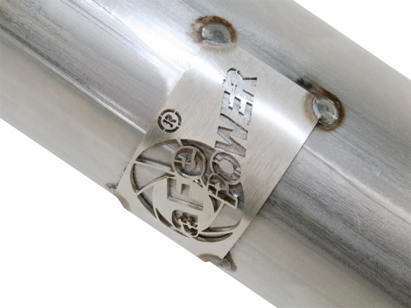 aFe Power Twisted Steel Loop Delete D/P Aluminized Steel 12-18 Jeep Wrangler (JK) V6 3.6L - 48-06209