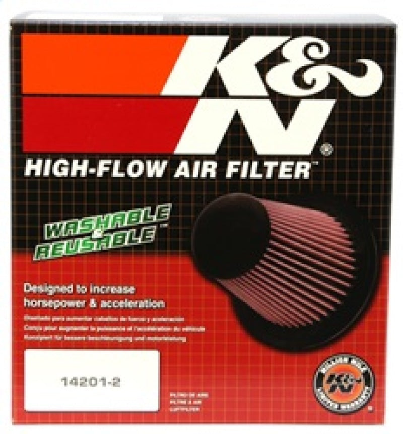 K&amp;N Universal Tapered Filter 6in Flange ID x 7.5in Base OD x 5in Top OD x 5in Height - RU-2960