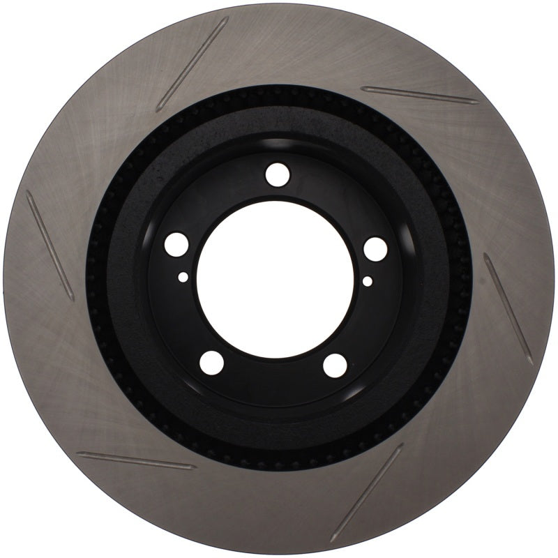 StopTech Power Slot 08-09 Toyota Sequoia / 07-09 Tundra Slotted Left Front Rotor - 126.44156SL for 2008-2022 Toyota Sequoia -