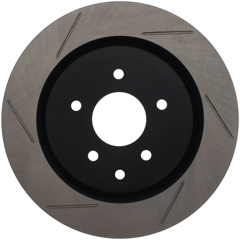 StopTech Power Slot 03-07 350z/ 03-04 G35 w/ Brembo SportStop Slotted Rear Right Rotor - 126.42079SR for 2003-2004 INFINITI G