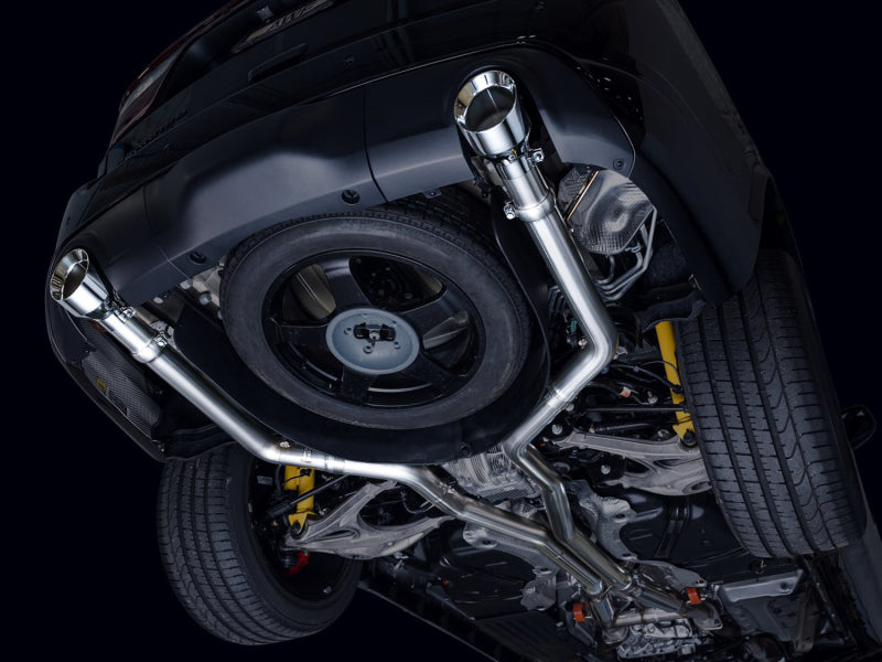 AWE Tuning 18-23 Dodge Durango SRT &amp; Hellcat Track Edition Exhaust - Chrome Silver Tips - 3020-32952