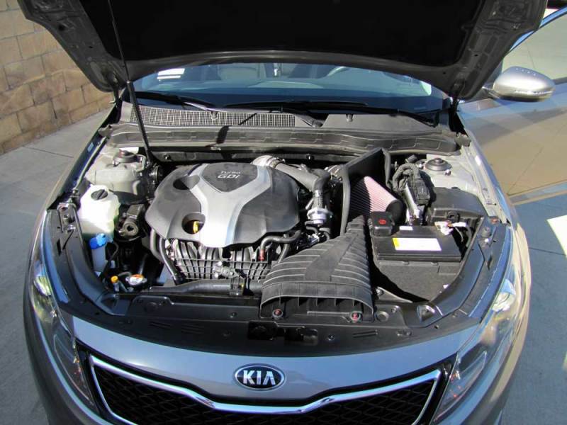 K&amp;N 11-14 Hyundai Sonata 2.0L L4 Turbo / 11-14 Kia Optima 2.0L L4 Turbo Typhoon Intake - 69-5309TS