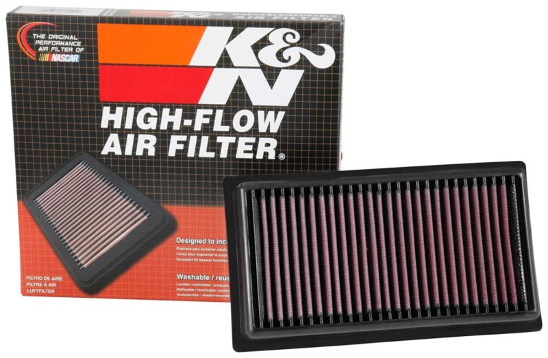 K&amp;N 2017 Subaru BRZ H4-2.0L F/I Replacement Drop In Air Filter - 33-5060