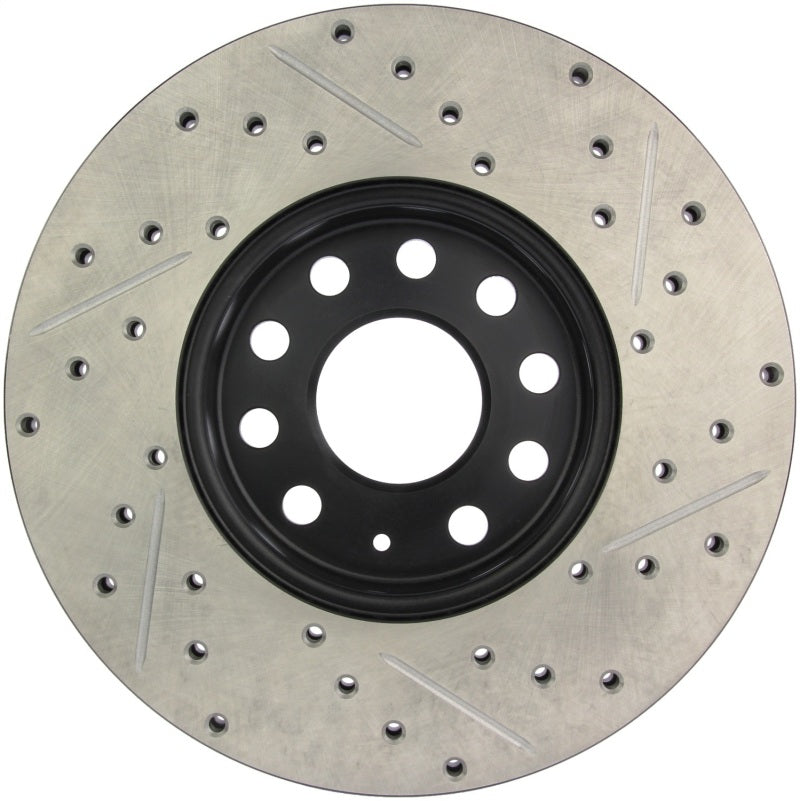 StopTech Slotted &amp; Drilled Sport Brake Rotor - 127.33110R