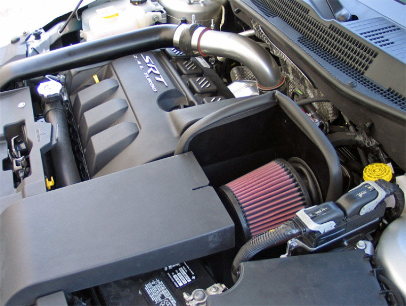 K&N 08-09 Dodge Caliber SRT-4 (L4) 2.4L Performance Intake - 57-1560 for 2008-2009 Dodge Caliber - installed view