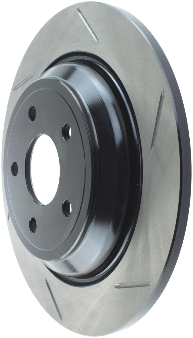 StopTech 16+ Ford Focus RS Slotted Sport Brake Rotor - Rear Left - 126.61123SL