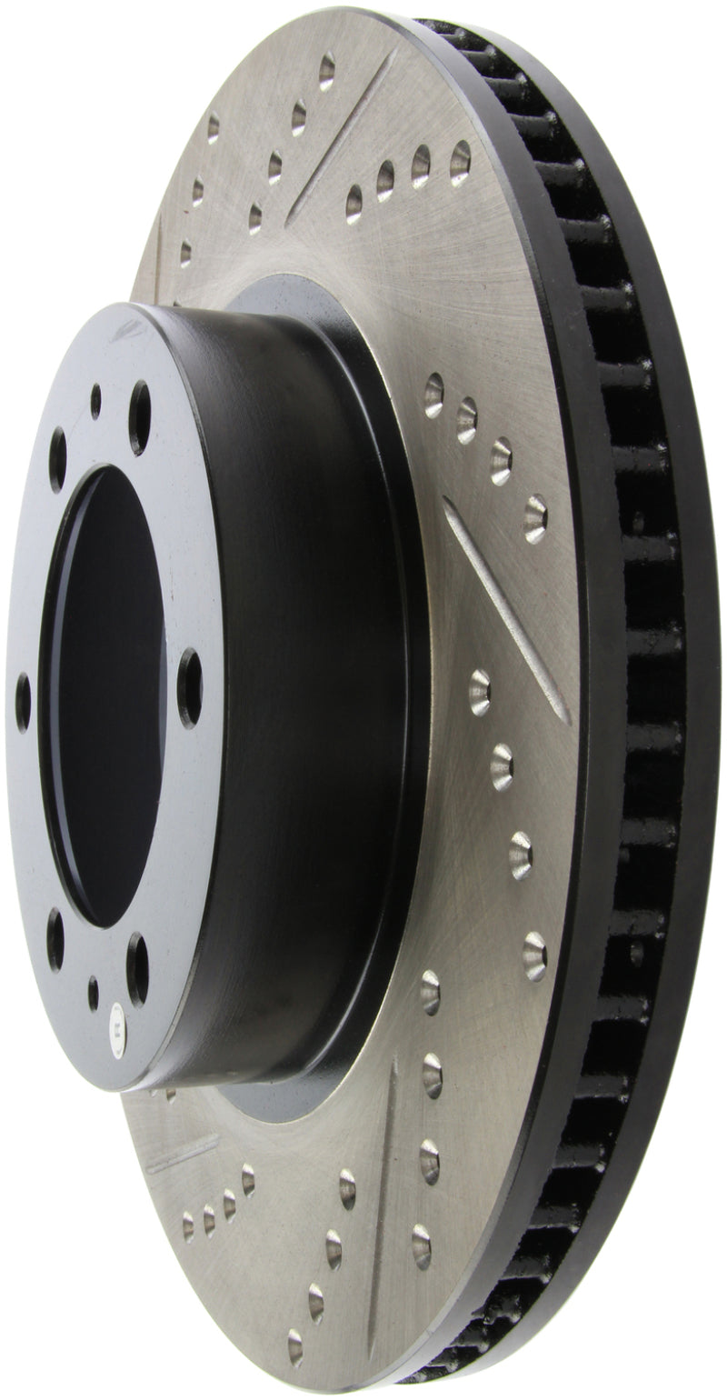StopTech 07-08 Toyota FJ Cruiser / 05-08 Tacoma (6 lug) / 03-08 4 Runner (319mm disc) SportStop Slo - 127.44129R
