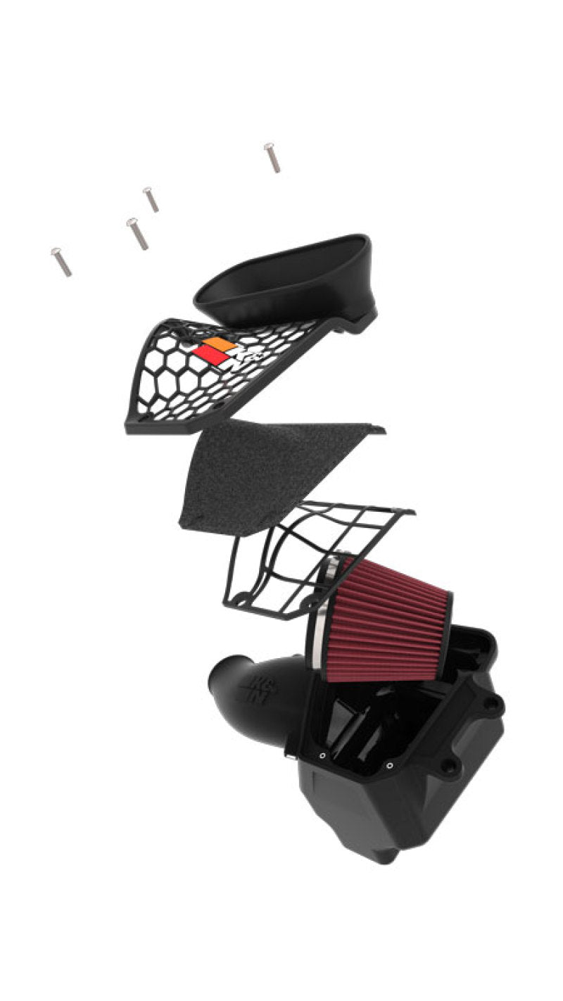 K&N 21-22 Jeep Wrangler JL V8-6.4L Aircharger Performance Intake - 63-1588