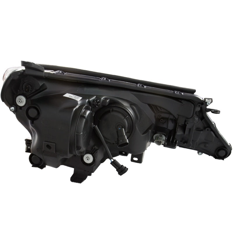 ANZO 2013-2015 Toyota Rav4 Projector Headlights w/ Plank Style Design Black - 111332