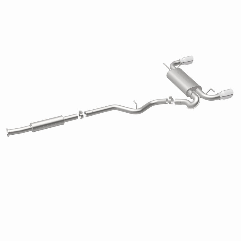 MagnaFlow 13 Scion FR-S / 13 Subaru BRZ Dual Split Rear Exit Stainless Cat Back Performance Exhaust - 15157