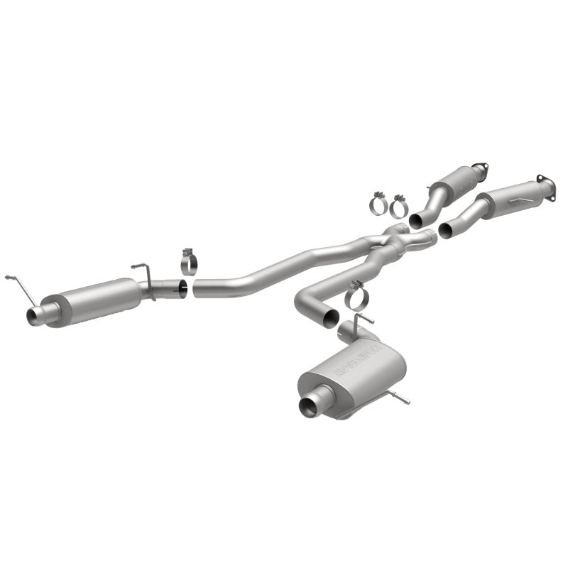 MagnaFlow 12 Jeep Grand Cherokee V8 6.4L Dual Split Rear Exit Stainless Cat Back Performance Exhaust - 15064