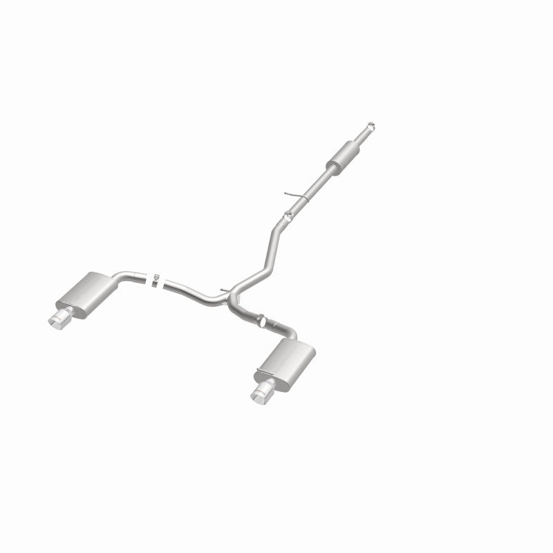MagnaFlow 11-13 Ford Explorer V6 3.5L SS Catback Exhaust Dual Split Rear Exit w/ 3.5in SS Tips - 15467