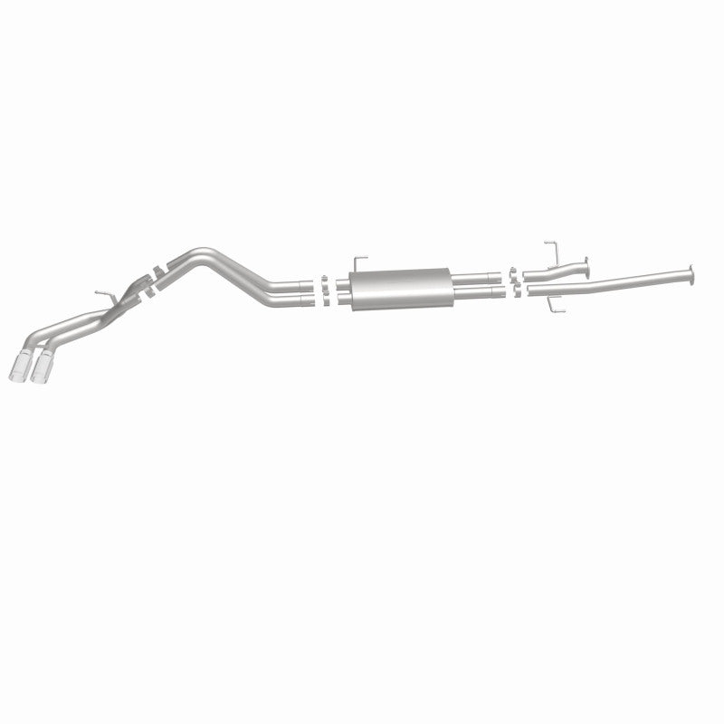 MagnaFlow 14 Toyota Tundra V8 4.6L/5.7L Stainless C/b Exhaust Dual same side pass. rear tire - 15306