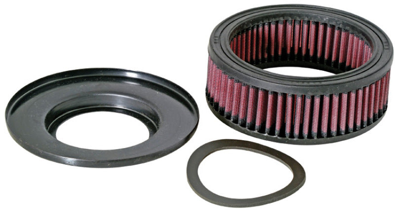 K&N Kawasaki VN1500 Vulcan 4.5in ID x 5.625in OD x 2in H Replacement Air Filter - KA-1596 for 1996-2008 Kawasaki VN1500E Vulc