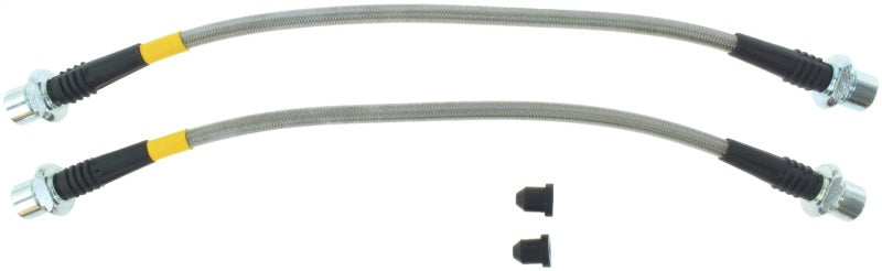 StopTech 08-12 Toyota Sequoia/07-12 Tundra Front Stainless Steel Brake Lines - 950.44023