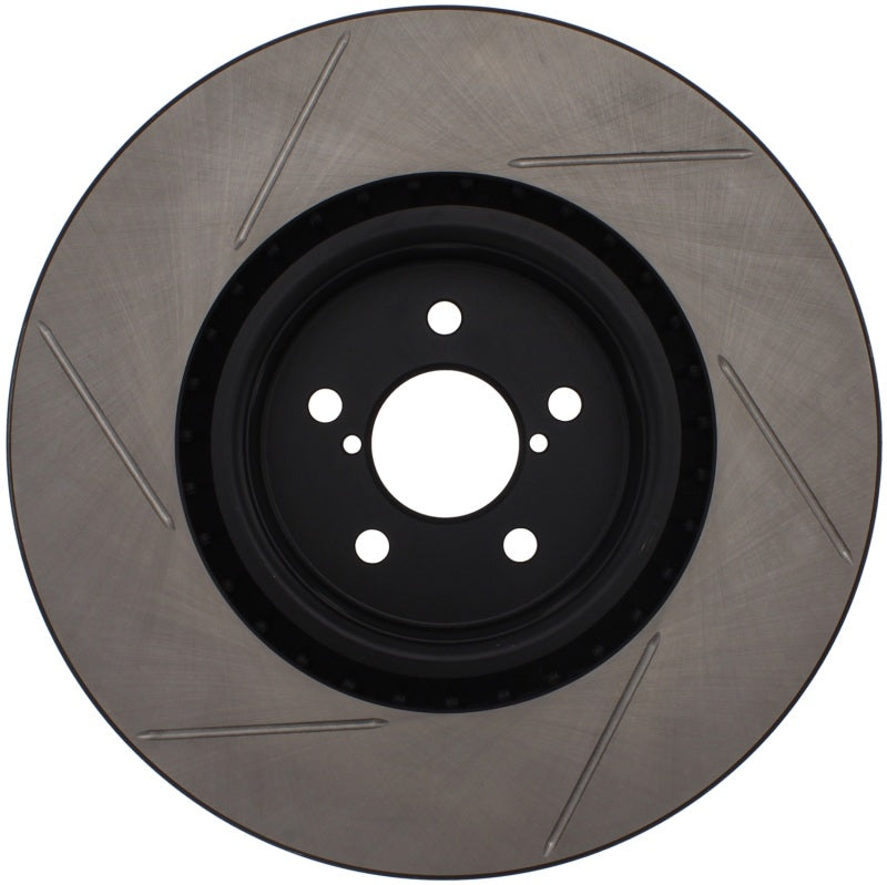 StopTech Power Slot 04 STi / 17+ GT86/BRZ with Brembo - Slotted Rotor - Front Left - 126.47019SL