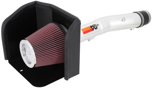 K&N 12-13 Toyota Tacoma 4.0L V6 High Flow Performance Intake - 77-9037KP for 2012-2015 Toyota Tacoma - front view