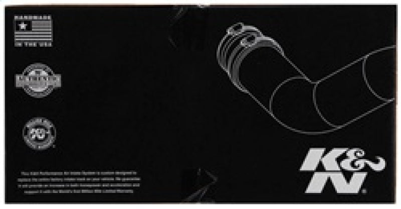 K&N 11-14 Dodge Charger 3.6L V6 Performance Intake - 57-1564 for 2011-2019 Dodge Challenger - rear view