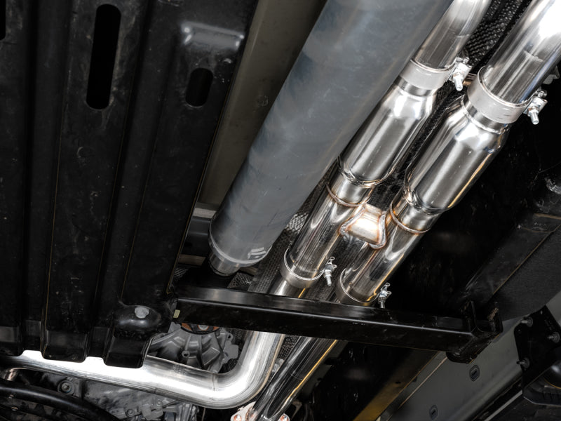 AWE Tuning 2021 RAM 1500 TRX 0FG Cat-Back Exhaust - Diamond Black Tips - 3015-33005