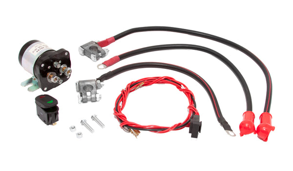Rugged Ridge Dual Battery Relay 70-18 Jeep CJ / Jeep Wrangler - 17265.01 for 1970-1983 Jeep CJ5 - front view