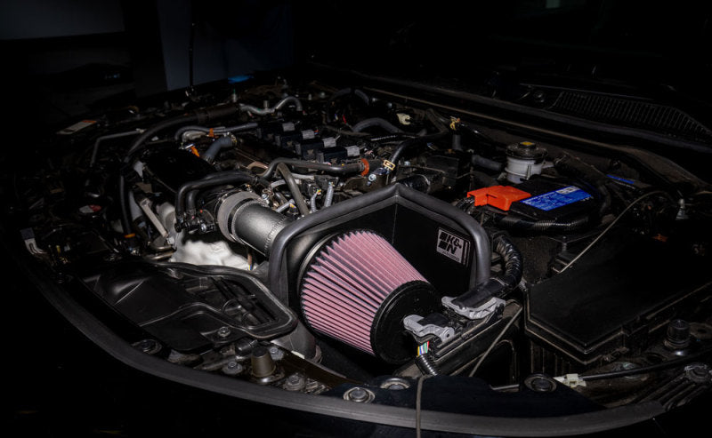 K&amp;N 2022 Honda Civic 1.5L Turbo L4 Silver Typhoon Intake - 69-1509TC