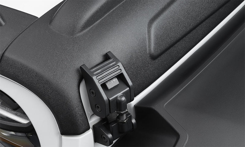 Bushwacker 18-22 Jeep Wrangler 2/4dr / 20-22 Jeep Gladiator Trail Armor Hood Armor (3pc) - Tex. Blk - 14131