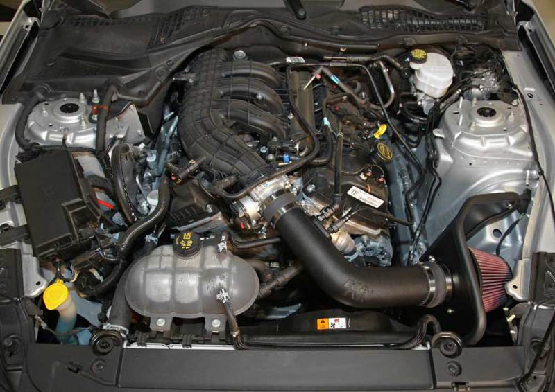 K&amp;N 15-17 Ford Mustang 3.7L V6 F/I Performance Intake Kit - 57-2594