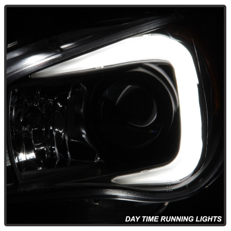 Spyder Subaru WRX 06-07 Projector Headlights - HID Model Only - Black PRO-YD-SWRX06-HID-LBDRL-BK - 5083913