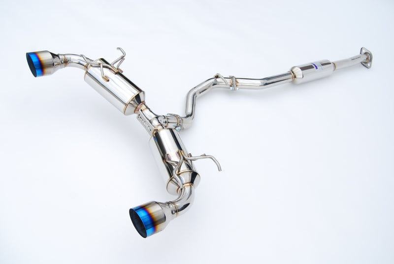 Invidia 12+ Subaru BRZ / Toyota 86 N2 60mm Single Layer Titanium Burnt Tips Cat-Back Exhaust - HS12SST6N21GT