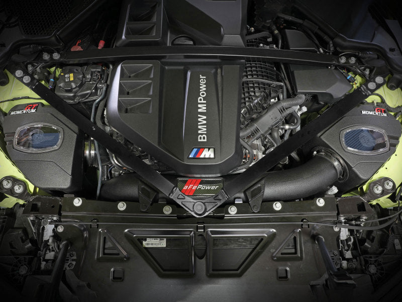 aFe 21-22 BMW M2/M3/M4 (G80/82/83/87) L6-3.0L (tt) S58 Momentum GT Cold Air Intake System w/ Pro 5R Filters - 50-70083R