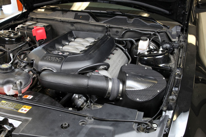 K&amp;N 11-12 Ford Mustang GT 5.0L V8 Aircharger Performance Intake Kit - 63-2578